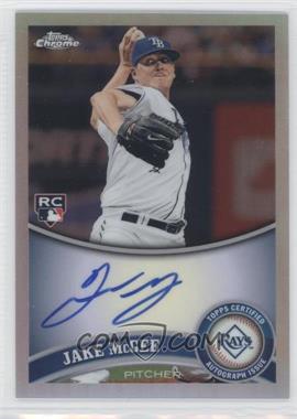 2011 Topps Chrome - [Base] - Rookie Autographs Refractor #181 - Jake McGee /499