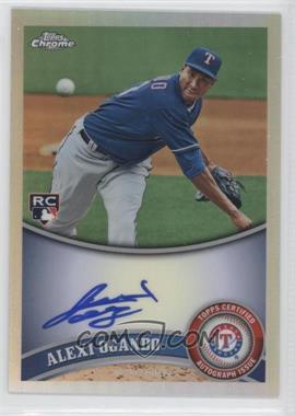 2011 Topps Chrome - [Base] - Rookie Autographs Refractor #188 - Alexi Ogando /499