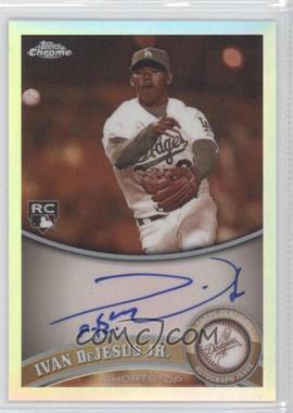 2011 Topps Chrome - [Base] - Rookie Autographs Sepia Refractor #190 - Ivan DeJesus Jr. /99