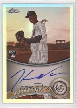 2011 Topps Chrome - [Base] - Rookie Autographs Sepia Refractor #218 - Hector Noesi /99