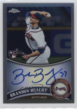 2011 Topps Chrome - [Base] - Rookie Autographs #176 - Brandon Beachy