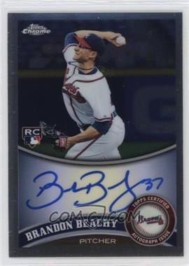 2011 Topps Chrome - [Base] - Rookie Autographs #176 - Brandon Beachy