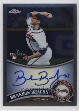 2011 Topps Chrome - [Base] - Rookie Autographs #176 - Brandon Beachy