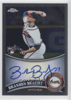 2011 Topps Chrome - [Base] - Rookie Autographs #176 - Brandon Beachy