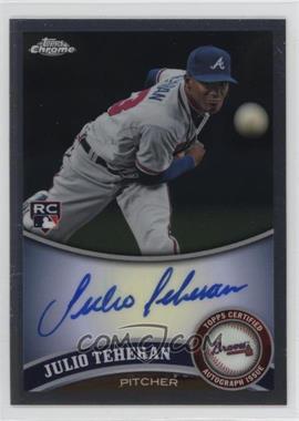 2011 Topps Chrome - [Base] - Rookie Autographs #197 - Julio Teheran