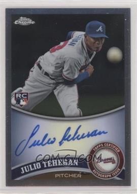 2011 Topps Chrome - [Base] - Rookie Autographs #197 - Julio Teheran