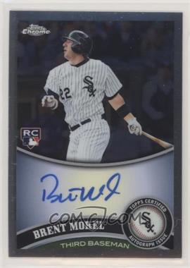 2011 Topps Chrome - [Base] - Rookie Autographs #214 - Brent Morel