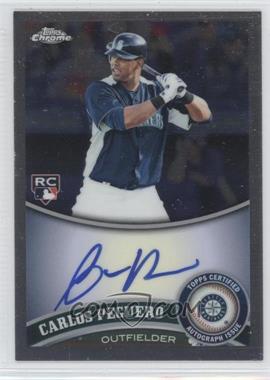 2011 Topps Chrome - [Base] - Rookie Autographs #219 - Carlos Peguero [Noted]