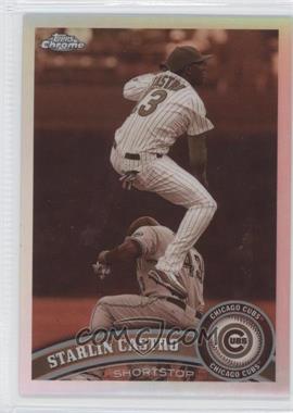 2011 Topps Chrome - [Base] - Sepia Refractor #17 - Starlin Castro /99