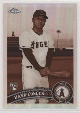 2011 Topps Chrome - [Base] - Sepia Refractor #180 - Hank Conger /99 [Noted]