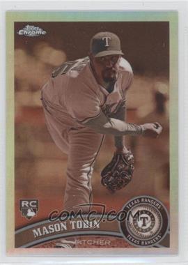 2011 Topps Chrome - [Base] - Sepia Refractor #194 - Mason Tobin /99