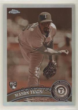 2011 Topps Chrome - [Base] - Sepia Refractor #194 - Mason Tobin /99