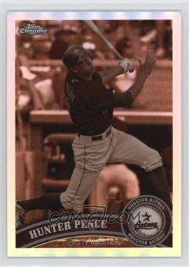 2011 Topps Chrome - [Base] - Sepia Refractor #96 - Hunter Pence /99