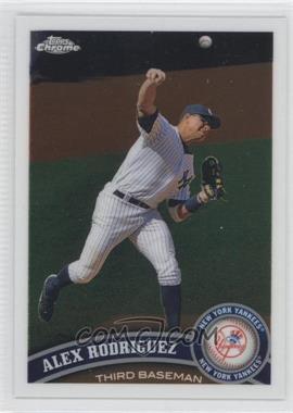 2011 Topps Chrome - [Base] #100 - Alex Rodriguez