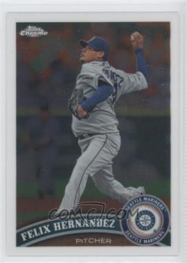 2011 Topps Chrome - [Base] #105 - Felix Hernandez