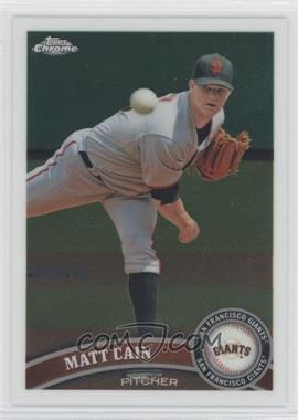 2011 Topps Chrome - [Base] #132 - Matt Cain