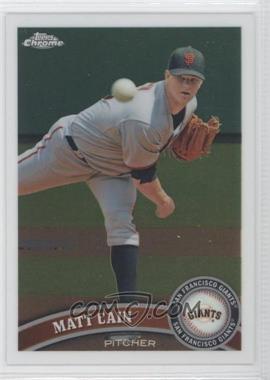 2011 Topps Chrome - [Base] #132 - Matt Cain