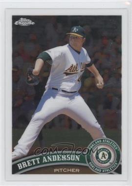 2011 Topps Chrome - [Base] #143 - Brett Anderson