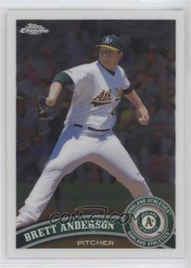 2011 Topps Chrome - [Base] #143 - Brett Anderson