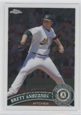 2011 Topps Chrome - [Base] #143 - Brett Anderson