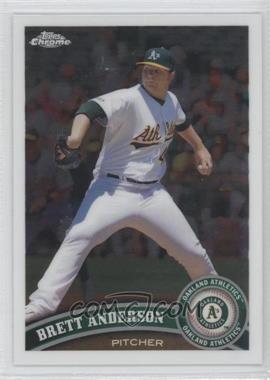 2011 Topps Chrome - [Base] #143 - Brett Anderson