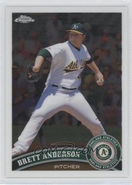 2011 Topps Chrome - [Base] #143 - Brett Anderson