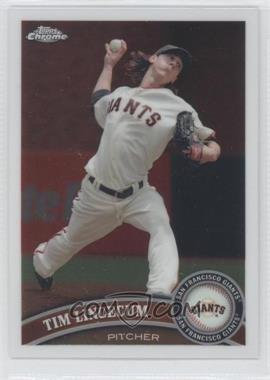 2011 Topps Chrome - [Base] #15 - Tim Lincecum