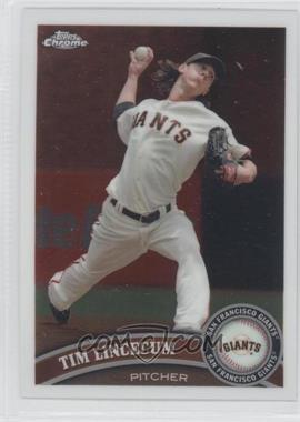 2011 Topps Chrome - [Base] #15 - Tim Lincecum