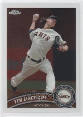 2011 Topps Chrome - [Base] #15 - Tim Lincecum