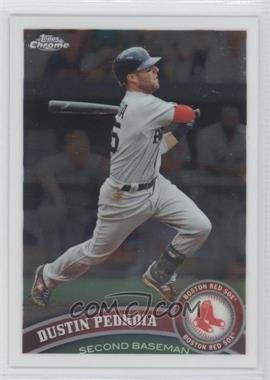 2011 Topps Chrome - [Base] #161 - Dustin Pedroia