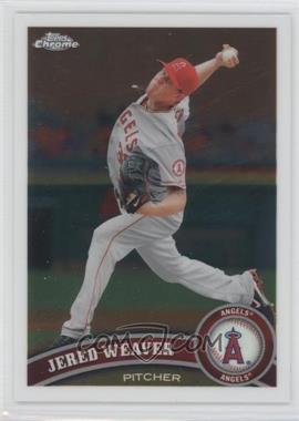 2011 Topps Chrome - [Base] #164 - Jered Weaver