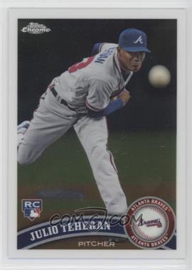 2011 Topps Chrome - [Base] #197 - Julio Teheran [EX to NM]