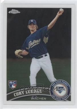 2011 Topps Chrome - [Base] #209 - Cory Luebke