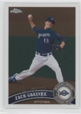 2011 Topps Chrome - [Base] #6 - Zack Greinke