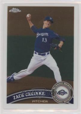 2011 Topps Chrome - [Base] #6 - Zack Greinke [EX to NM]