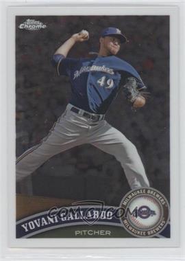 2011 Topps Chrome - [Base] #61 - Yovani Gallardo