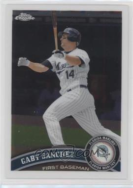 2011 Topps Chrome - [Base] #89 - Gaby Sanchez