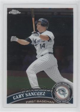 2011 Topps Chrome - [Base] #89 - Gaby Sanchez