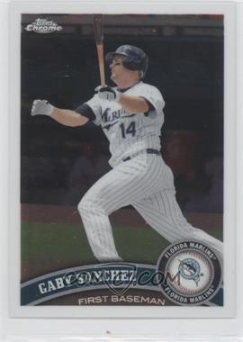 2011 Topps Chrome - [Base] #89 - Gaby Sanchez