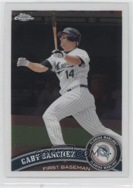 2011 Topps Chrome - [Base] #89 - Gaby Sanchez