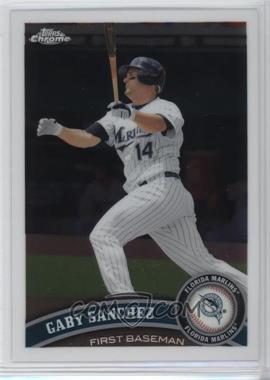 2011 Topps Chrome - [Base] #89 - Gaby Sanchez