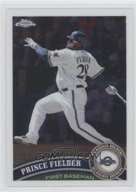 2011 Topps Chrome - [Base] #9 - Prince Fielder