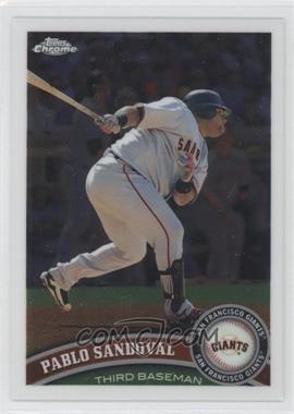 2011 Topps Chrome - [Base] #93 - Pablo Sandoval