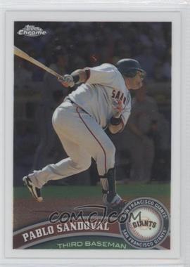 2011 Topps Chrome - [Base] #93 - Pablo Sandoval