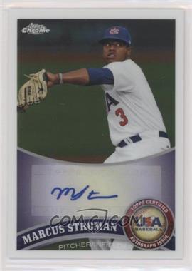 2011 Topps Chrome - Redemption USA Baseball Collegiate National Team - Autographs #USABB20 - Marcus Stroman