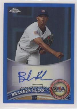 2011 Topps Chrome - Redemption USA Baseball Collegiate National Team - Blue Refractor Autographs #USABB9 - Branden Kline /99