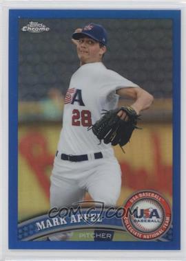 2011 Topps Chrome - Redemption USA Baseball Collegiate National Team - Blue Refractor #USABB1 - Mark Appel /499