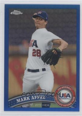 2011 Topps Chrome - Redemption USA Baseball Collegiate National Team - Blue Refractor #USABB1 - Mark Appel /499