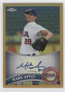 2011 Topps Chrome - Redemption USA Baseball Collegiate National Team - Gold Refractor Autographs #USABB1 - Mark Appel /50