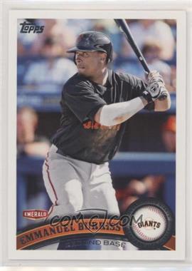 2011 Topps Emerald Nuts San Francisco Giants - [Base] #SFG16 - Emmanuel Burriss